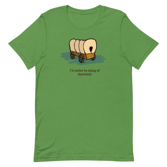 Dysentery t-shirt - The Sketchy Stuff